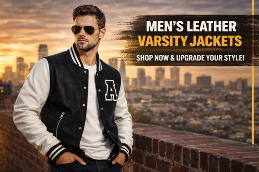 men's leather varsity jackets