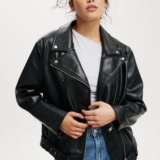 80's leather jacket