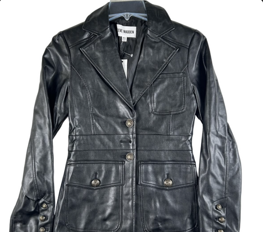 ladies leather blazers uk