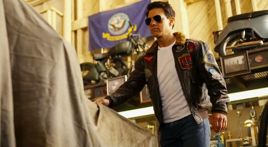 Iconic Tom Cruise Leather Jacket Now Available in Bristol – Leather Hunt Ltd