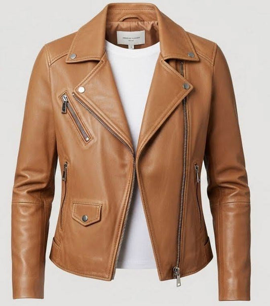 tan leather coats