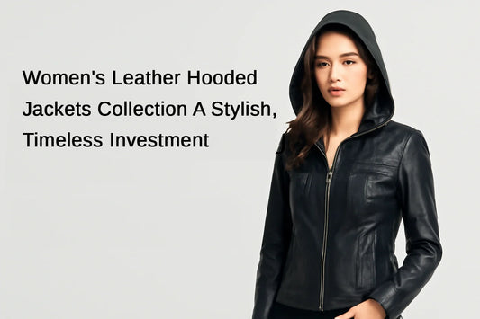Women's Leather Hooded Jackets Collection A Stylish, Timeless Investment