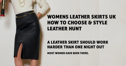 Womens Leather Skirts UK - How to Choose & Style | Leather Hunt
