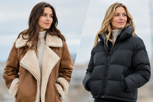 Shearling Jacket Versus Puffer Coat: Which Wins?