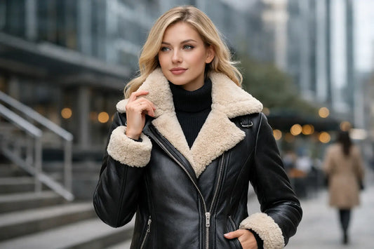 Ladies Leather Sheepskin Coats That Stand Out
