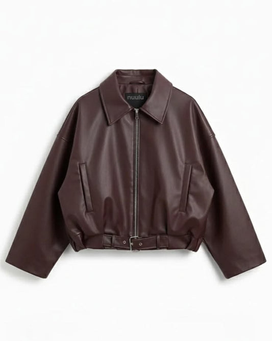 shearling jacket leather