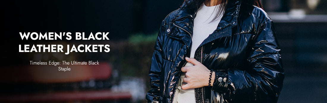 Women's Black Leather Jackets
