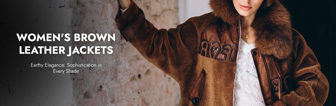 Women's Brown Leather Jackets