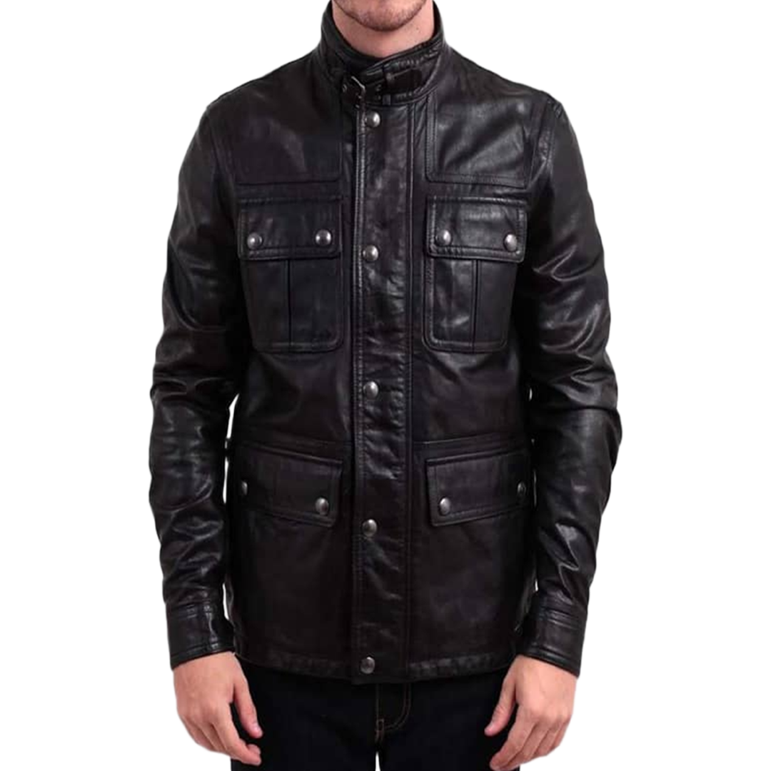 24 Live Another Day Jack Bauer Leather Jacket Black