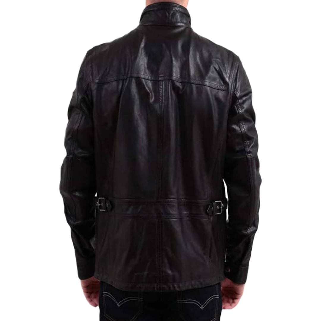 24 Live Another Day Jack Bauer Leather Jacket Black