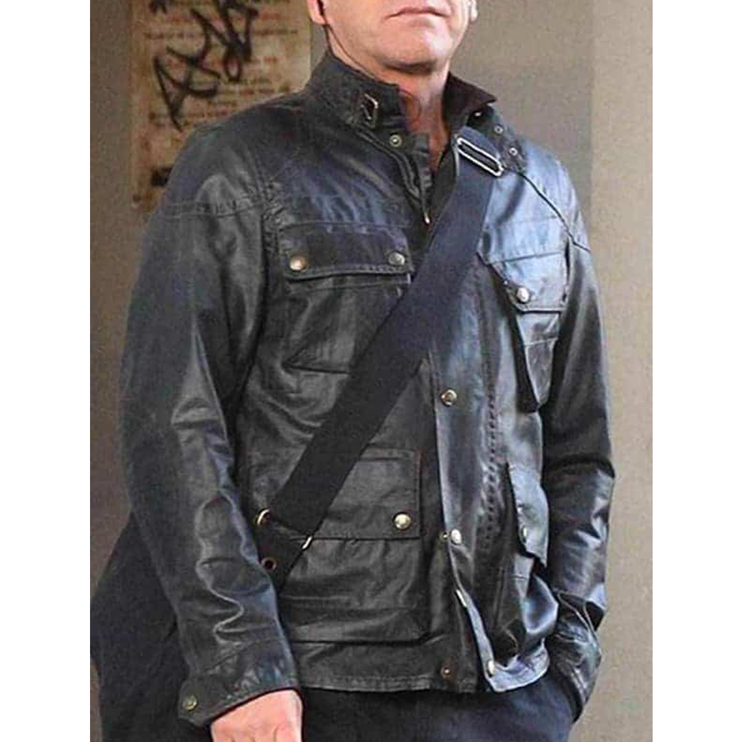 24 Live Another Day Jack Bauer Leather Jacket Black