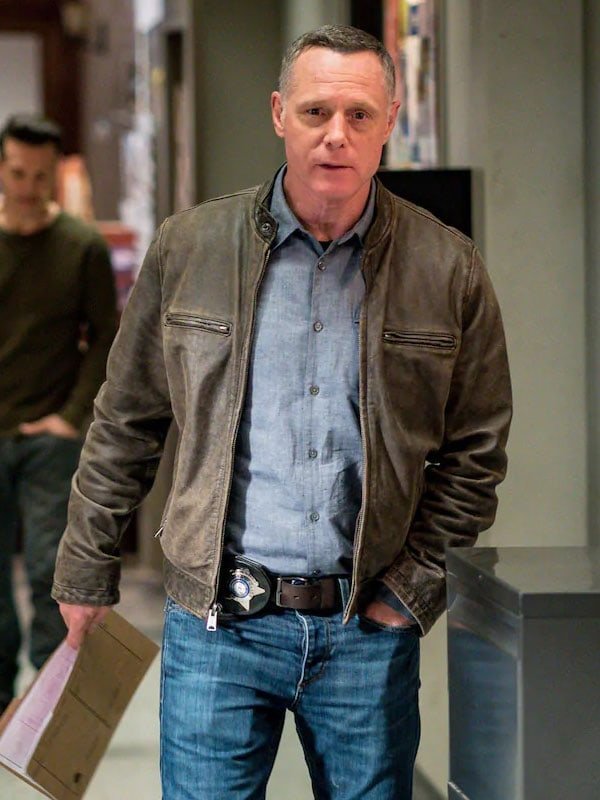 Chicago P.D. Jason Beghe Leather Jacket