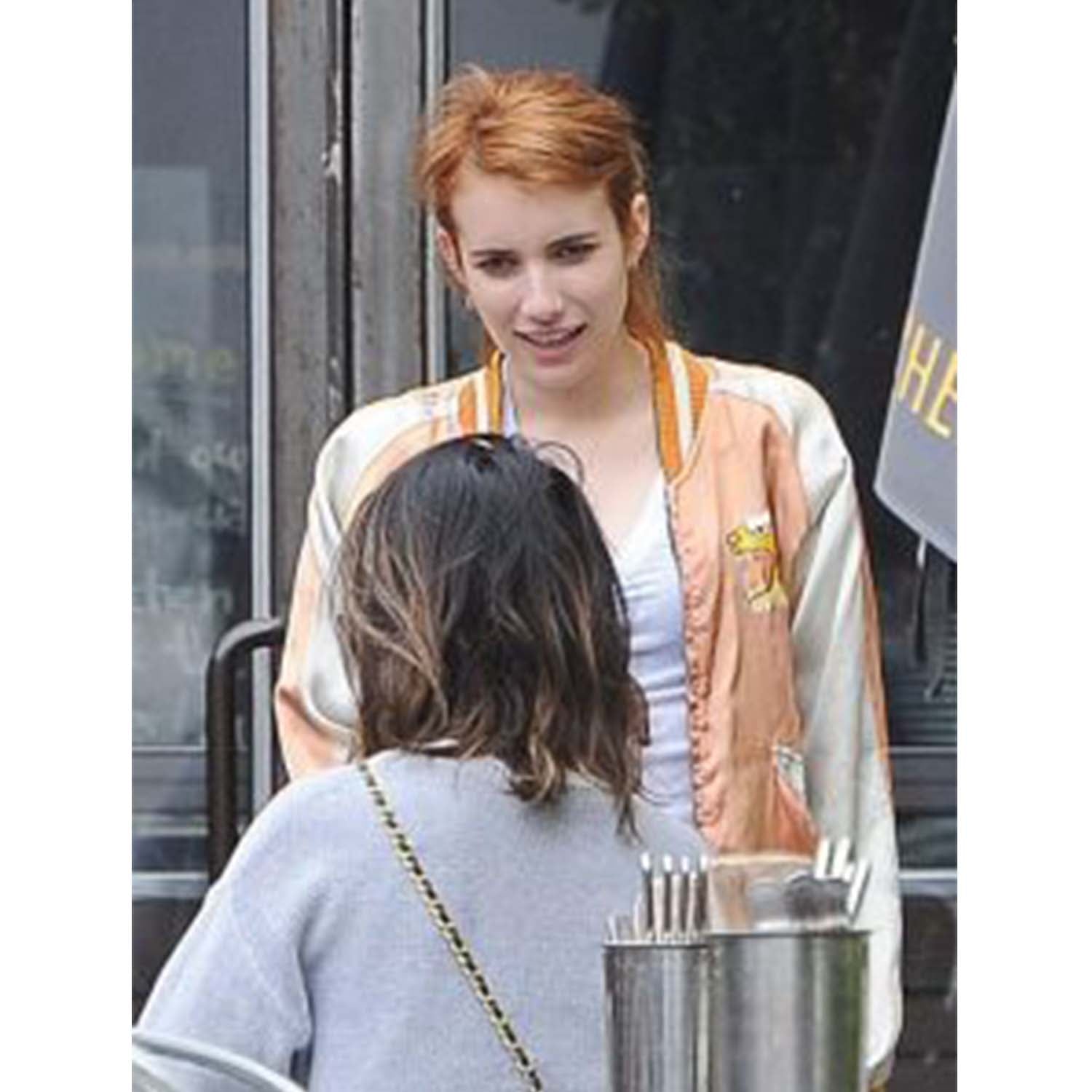 Emma Roberts Reversible Jacket 3