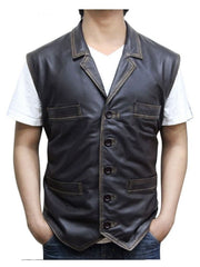 Hell on Wheels Anson Mount Leather Vest 01