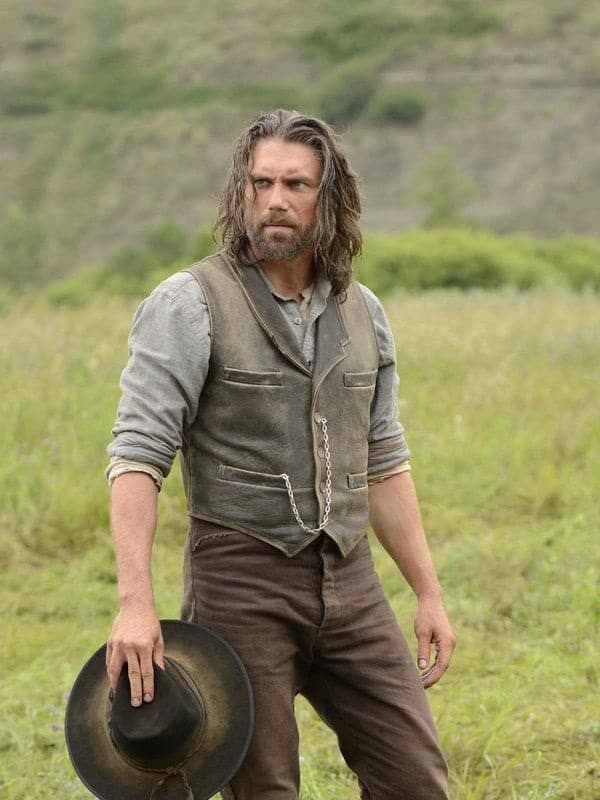 Hell on Wheels Anson Mount Leather Vest