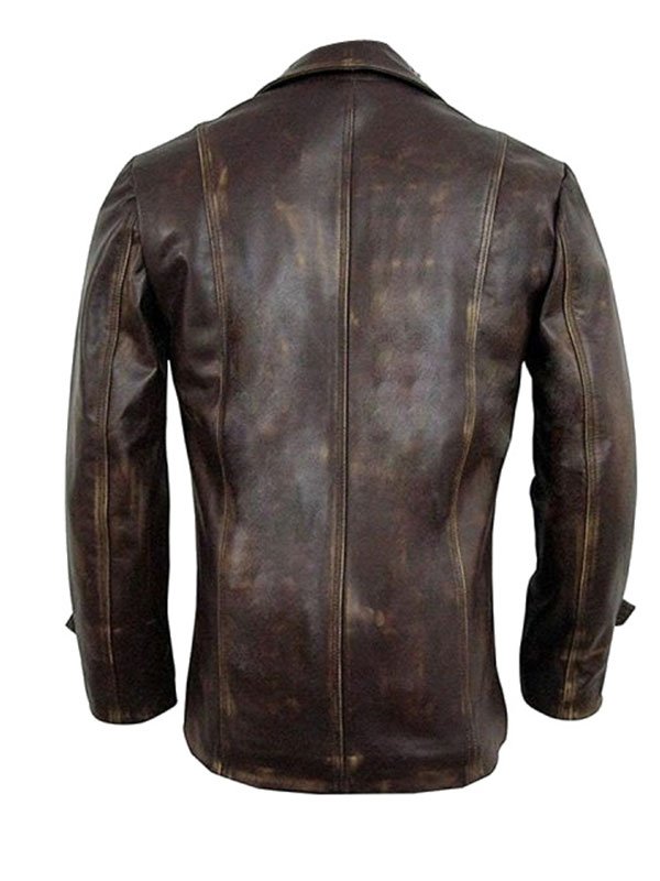 Jensen Ackles Supernatural S07 Leather Brown Jacket