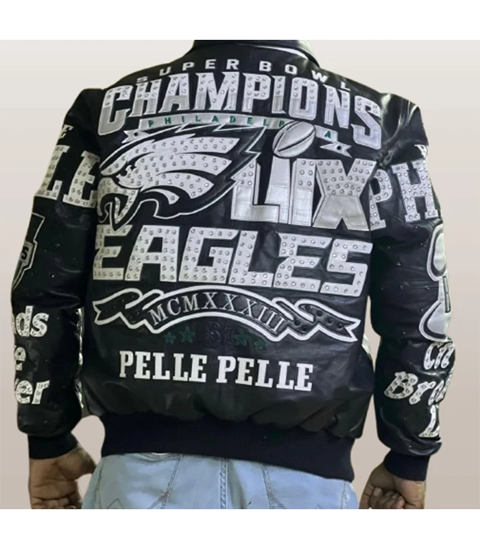 Pelle Pelle Super Bowl LIX Philadelphia Eagles Jacket