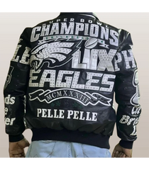 Pelle Pelle Super Bowl LIX Philadelphia Eagles Jacket