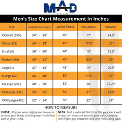 Rock the Bell Size Chart