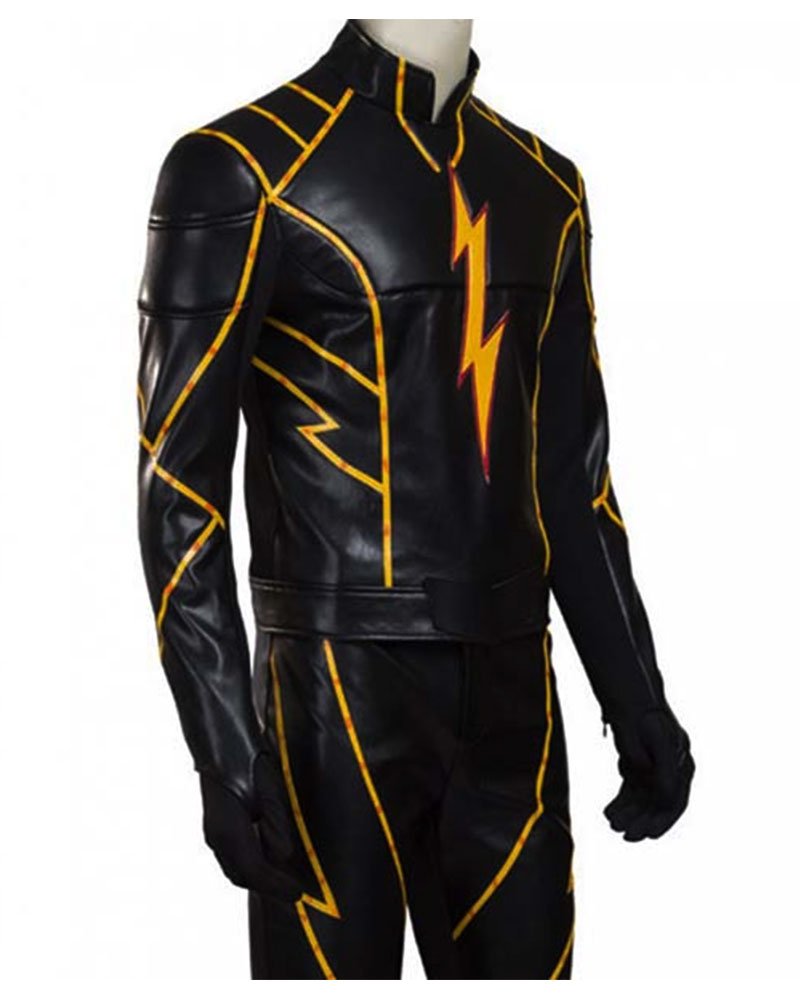 Todd Lasance The Flash Black Racer Jacket