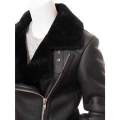 Womens Leather Sheepskin Shearling 19