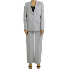 Alina Women's Grey Regular Fit Pant Suit