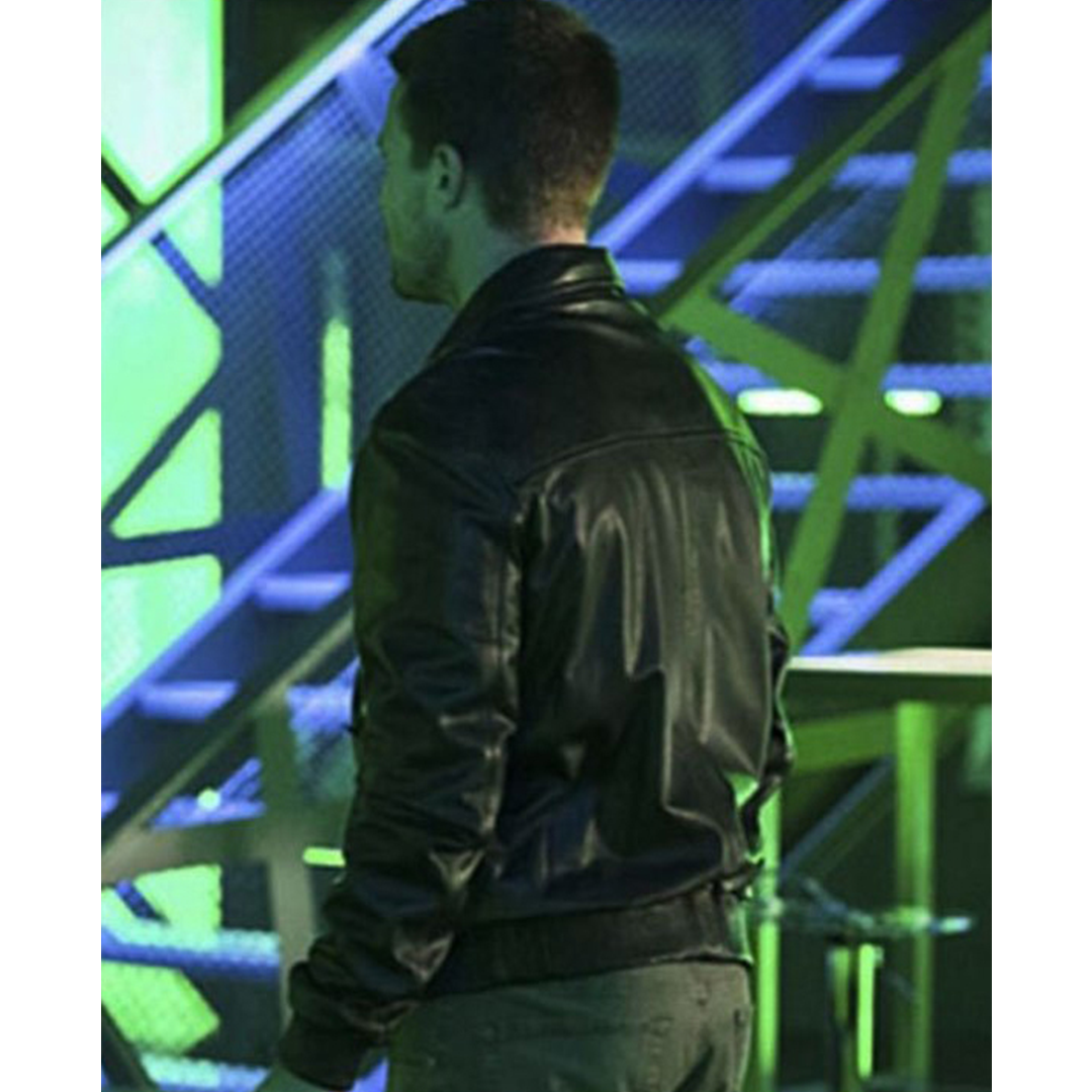 Arrow Oliver Queen Black Bomber Jacket