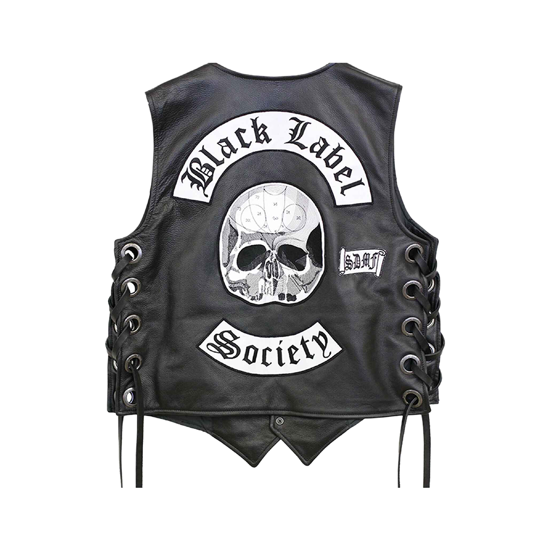 Black Label Society Vest For Bikers