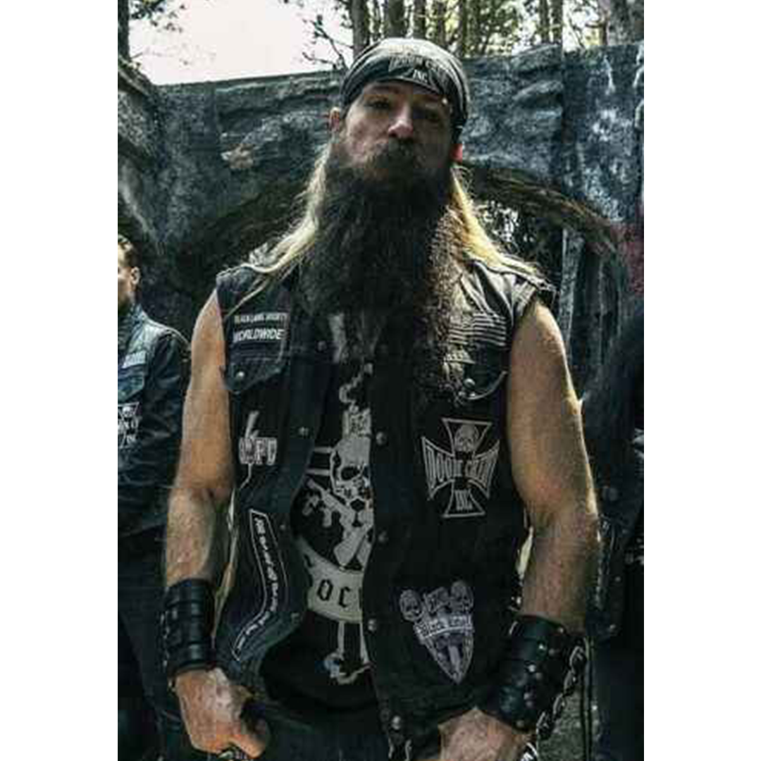 Black Label Society Vest For Bikers