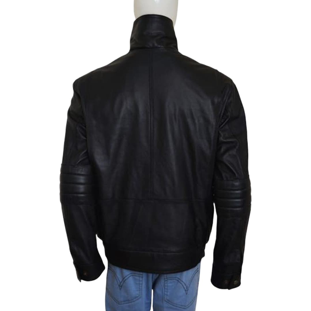 Black Mass Johnny Depp Leather Jacket Black