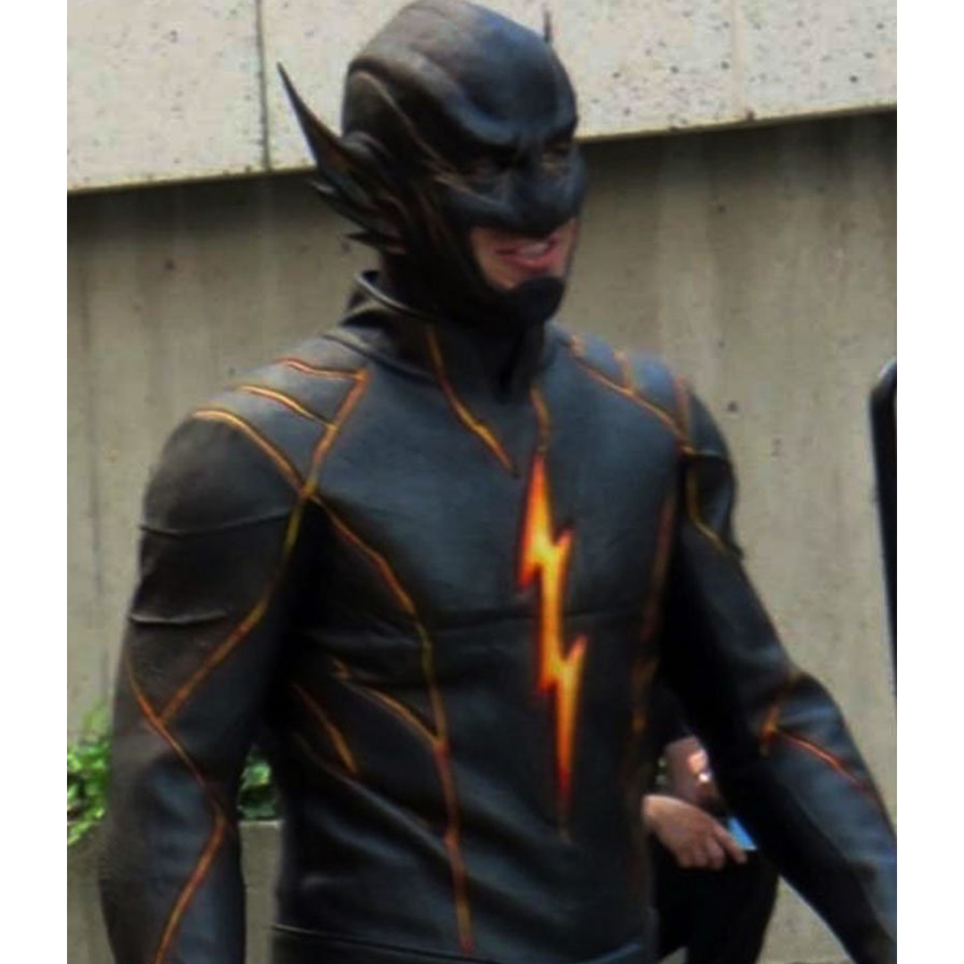 Black Racer The Flash Leather Jacket