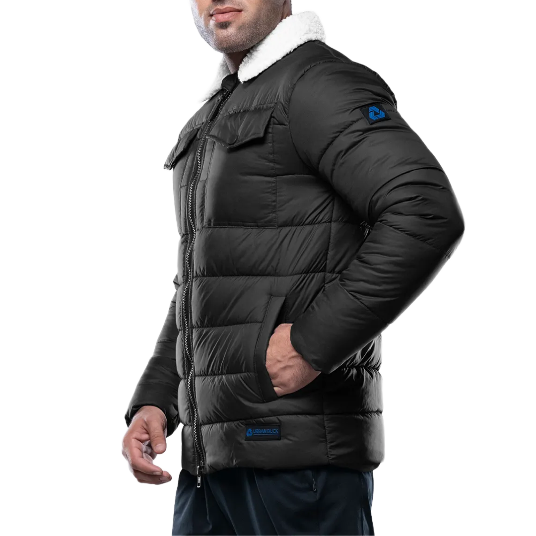 Bryce Black Puffer Jacket Men's