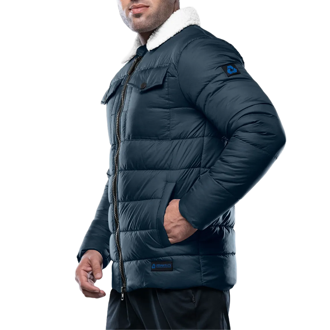 Bryce Navy Puffer Jacket Men's