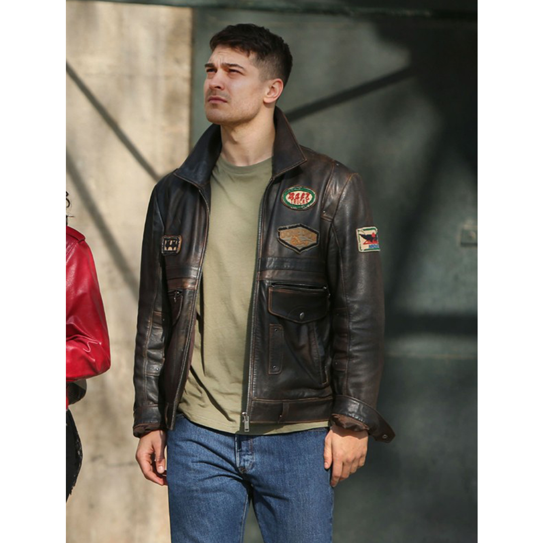 Çagatay Ulusoy The Protector Leather Jacket