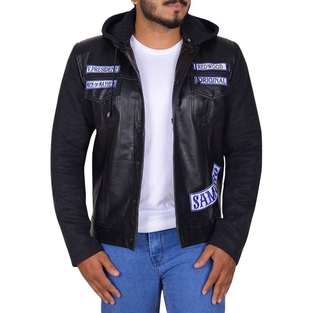 Charlie Hunnam SOA Sons Of Anarchy Leather Jacket