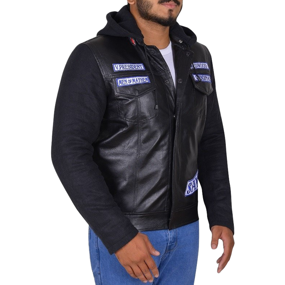 Charlie Hunnam SOA Sons Of Anarchy Leather Jacket