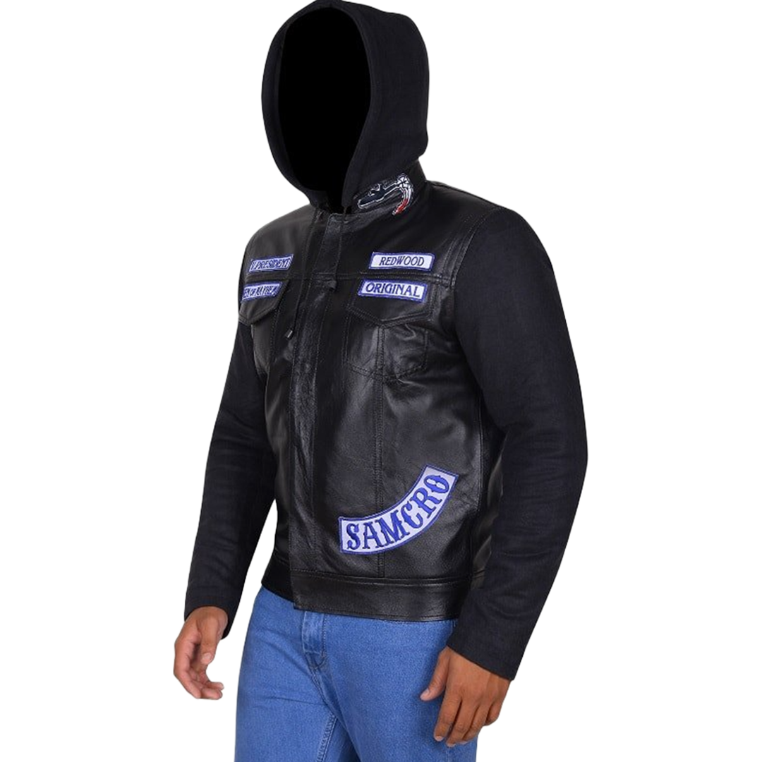 Charlie Hunnam SOA Sons Of Anarchy Leather Jacket