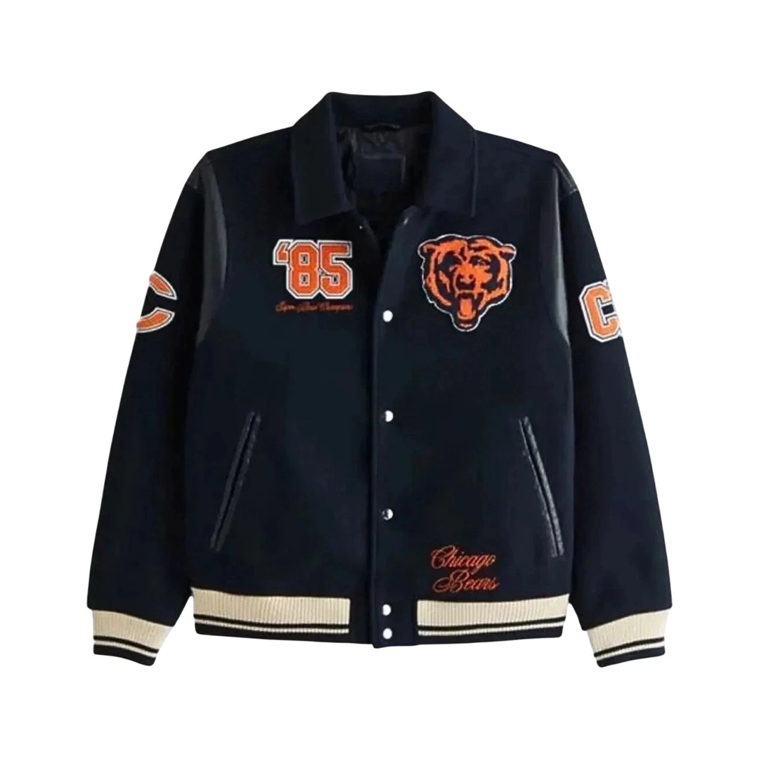 Chicago Bears Varsity Bomber Jacket