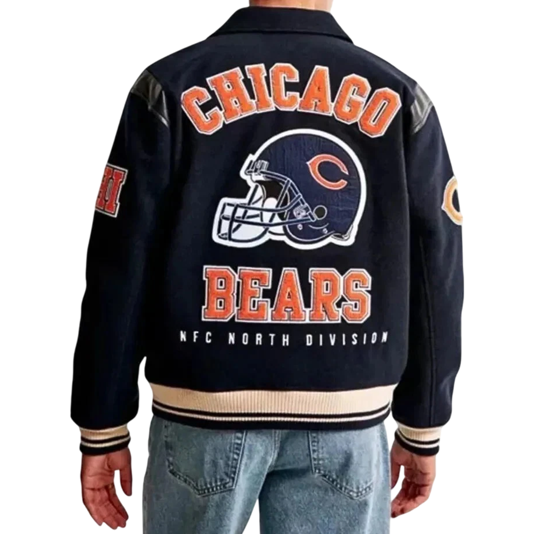 Chicago Bears Varsity Bomber Jacket