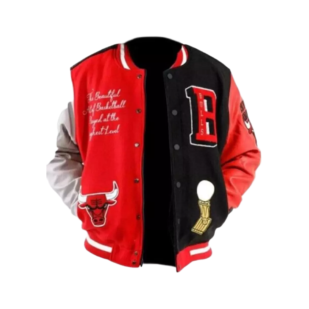 Chicago Bulls Letterman Chicago Bulls Varsity Jacket