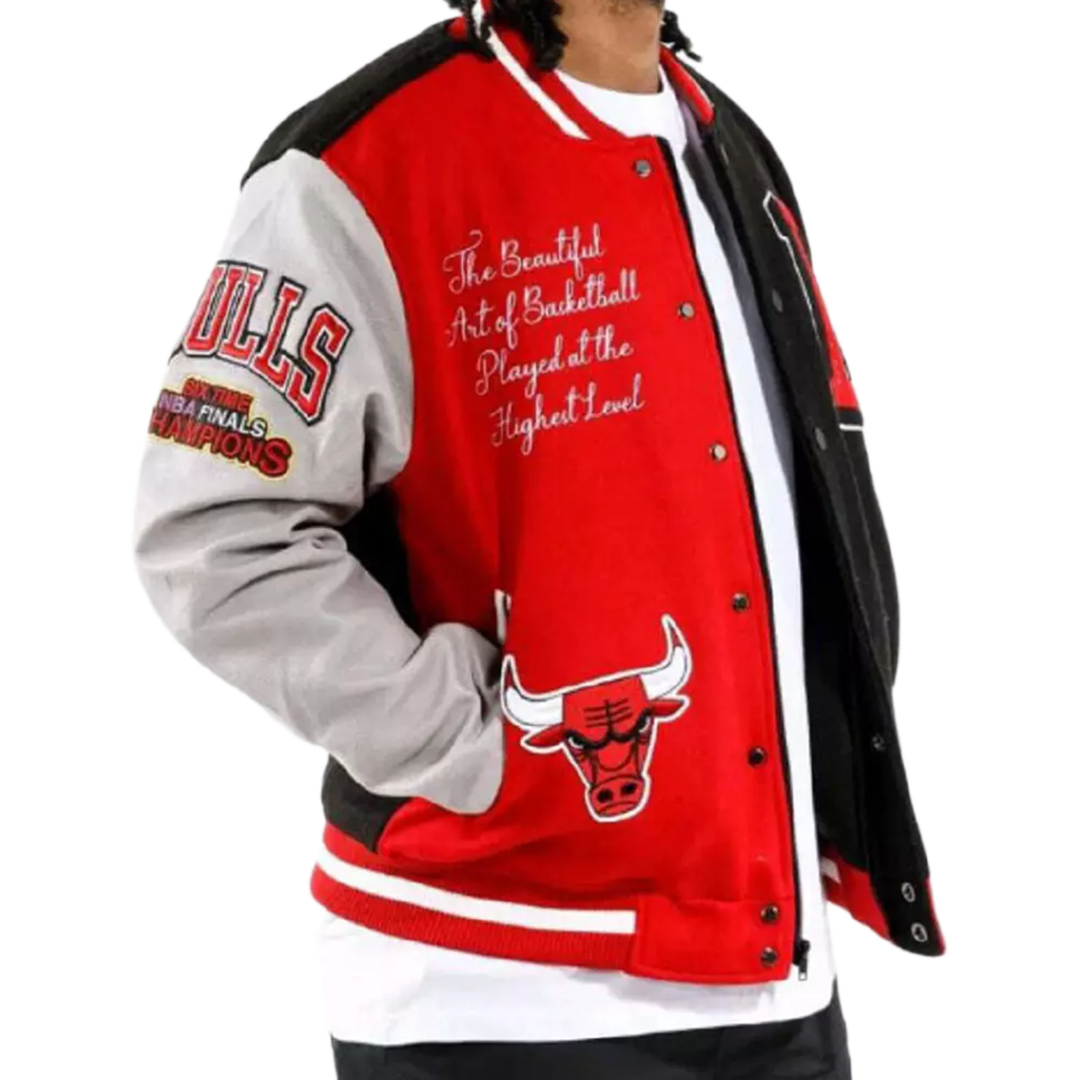 Chicago Bulls Letterman Chicago Bulls Varsity Jacket