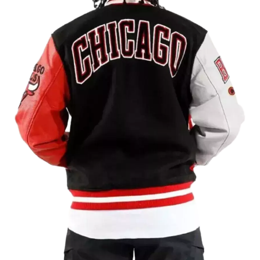 Chicago Bulls Letterman Chicago Bulls Varsity Jacket