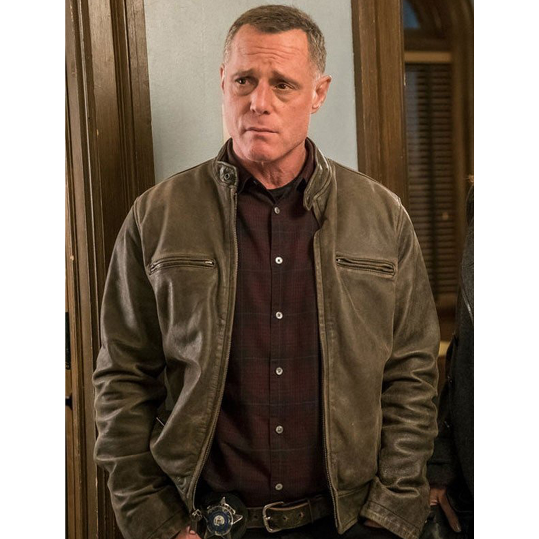 Chicago P.D. Jason Beghe Leather Jacket