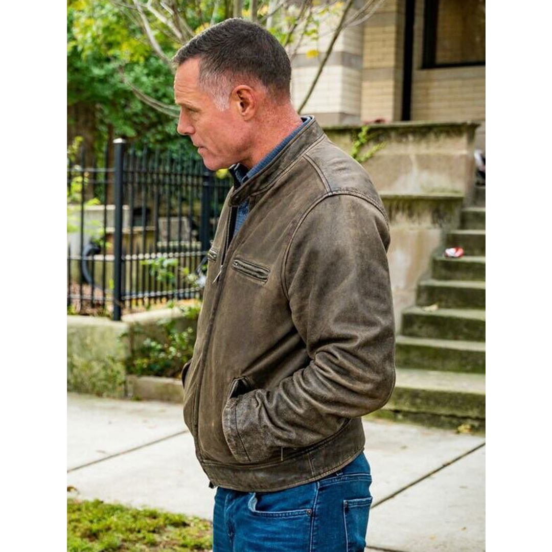 Chicago P.D. Jason Beghe Leather Jacket