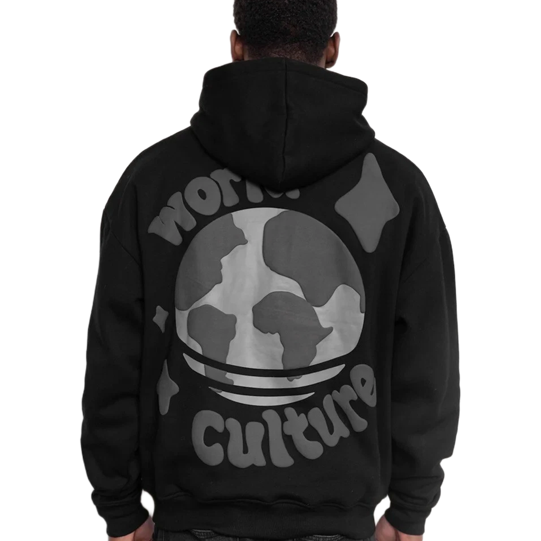 Culture Heritage - World Culture V2 Hoodie | Black