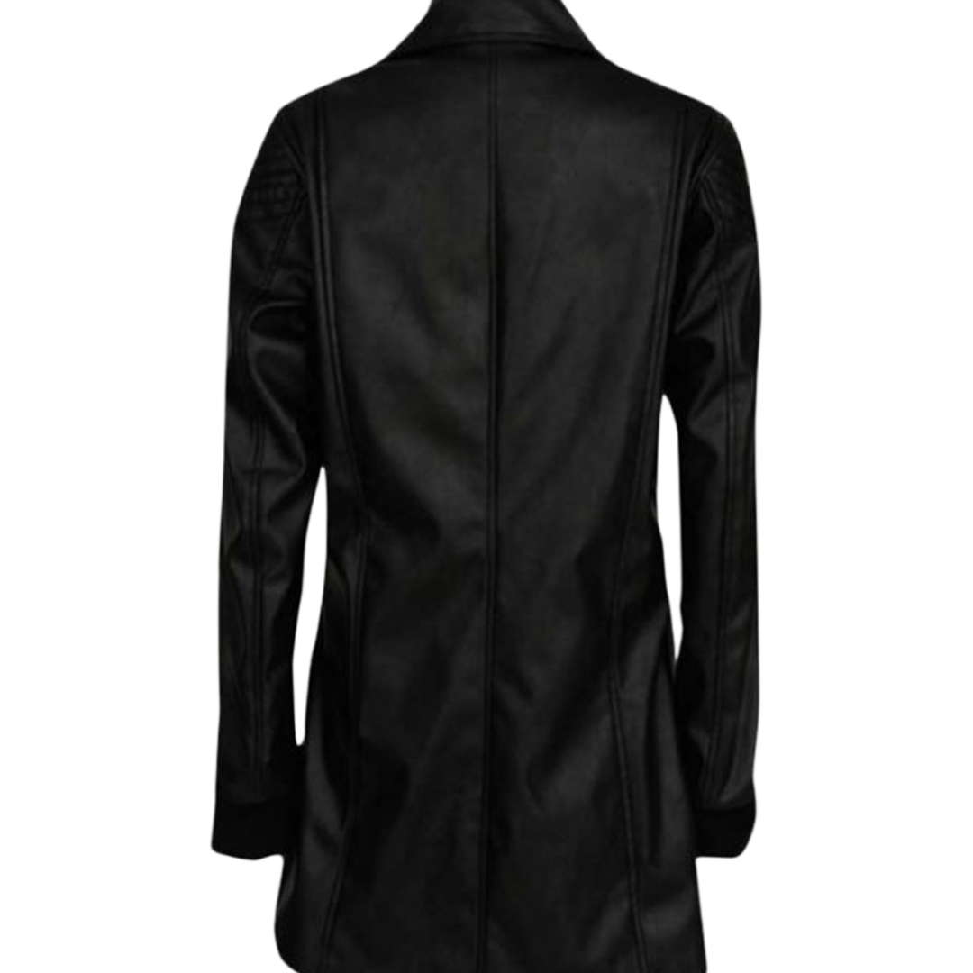 Gotham Season 4 Selina Kyle Black Leather Jacket Women’s