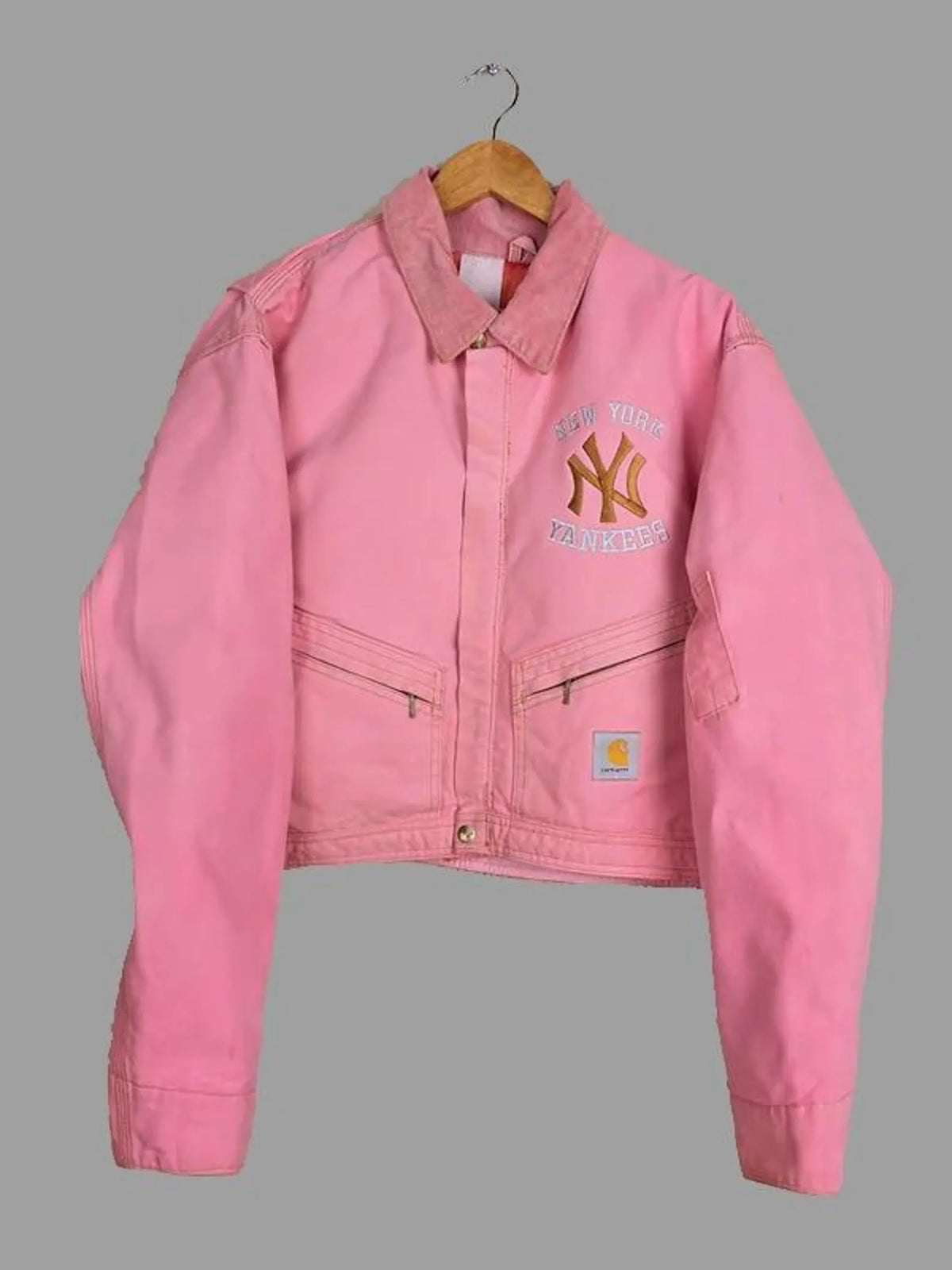 NY Yankees X Vintage Carhartt Crop Jacket
