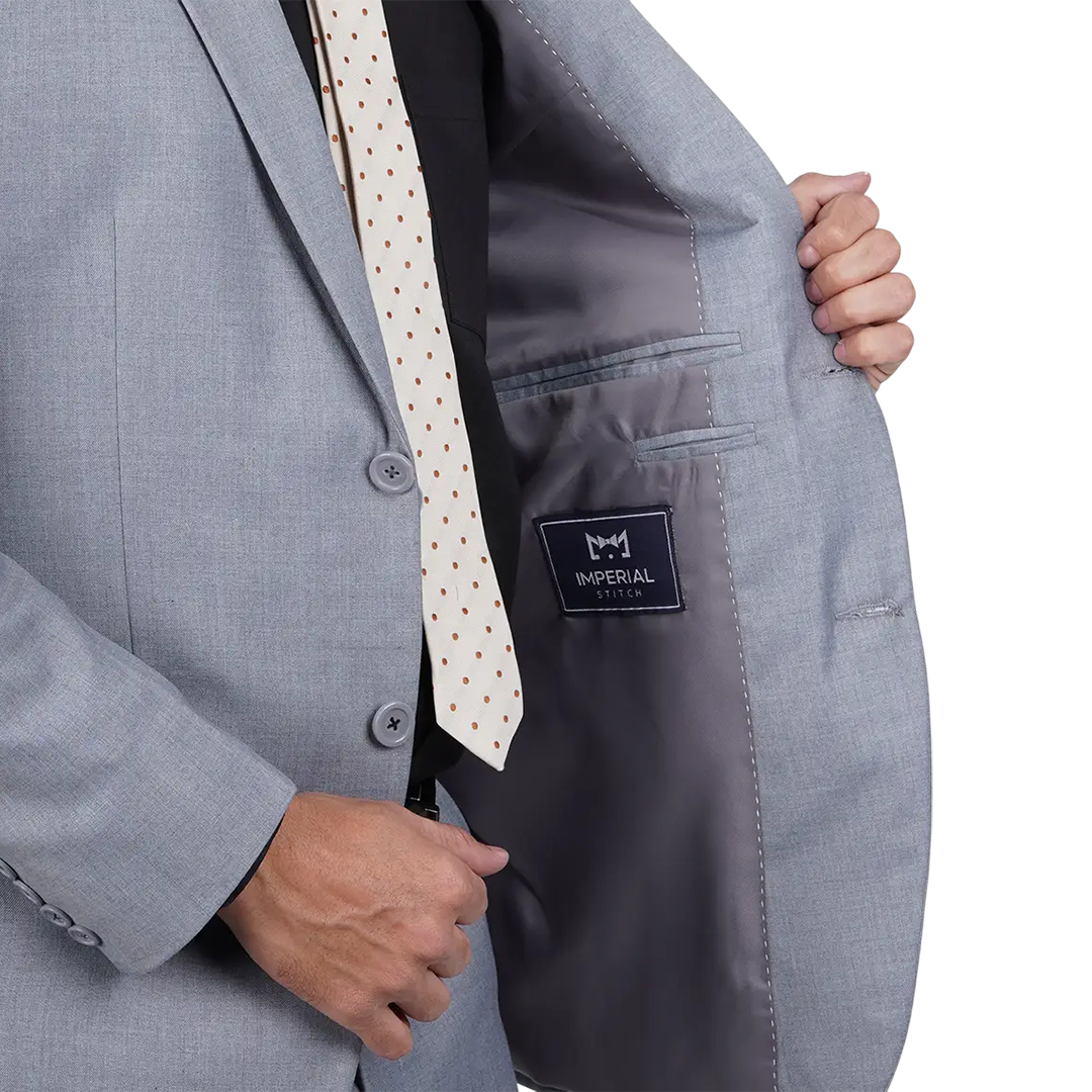 Jared Men's Grey Two-Piece Suit