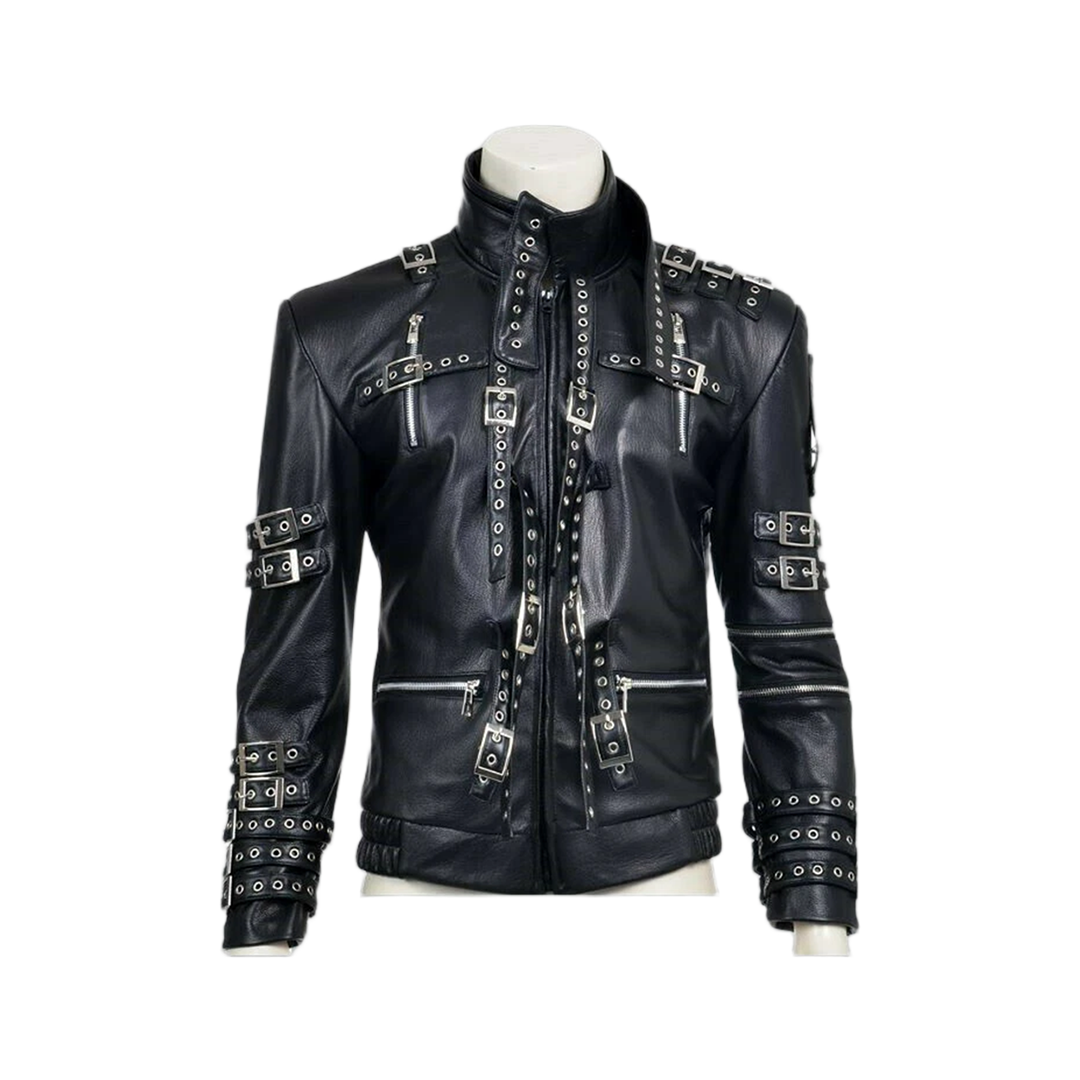 King Singer Michael Jackson Concert "Bad" Cosplay Complete Costume & Jacket