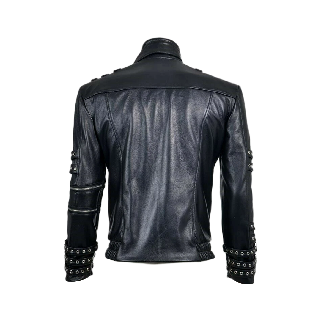 King Singer Michael Jackson Concert "Bad" Cosplay Complete Costume & Jacket
